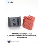 Модель канистры 20 л., красная, c универсальным кронштейном для RC моделей