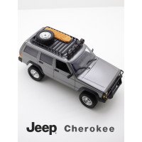Радиоуправляемый внедорожник MN Model MN78 JEEP CHEROKEE (серебристый) RTR 4WD масштаб 1:12 2.4G