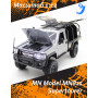 Радиоуправляемый внедорожник MN Model MN82s Toyota LandCruiser 79 4WD RTR масштаб 1:12 2.4G (серебристый/черный)