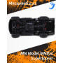 Радиоуправляемый внедорожник MN Model MN82s Toyota LandCruiser 79 4WD RTR масштаб 1:12 2.4G (серебристый/черный)