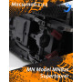 Радиоуправляемый внедорожник MN Model MN82s Toyota LandCruiser 79 4WD RTR масштаб 1:12 2.4G (серебристый/черный)