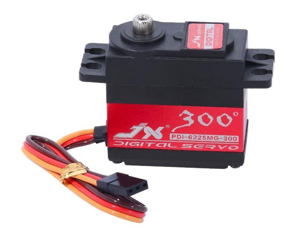 Сервопривод 25,3 кг цифровой JX Servo PDI-6225MG-300 (62г|25.3|0.21|6V) стандартная - PDI-6225MG-300