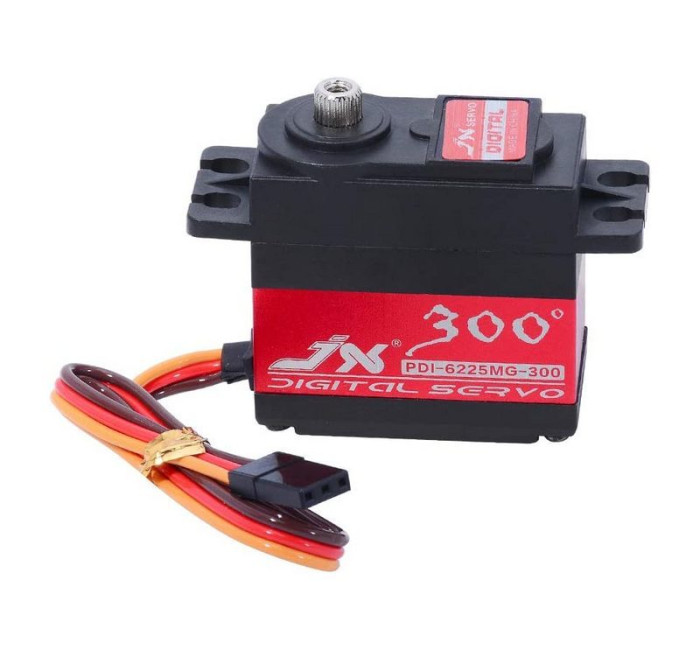 Сервопривод 25,3 кг цифровой JX Servo PDI-6225MG-300 (62г|25.3|0.21|6V) стандартная - PDI-6225MG-300