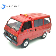Радиоуправляемый микроавтобус TianJin DAFA WPL D-42 (красный) RTR 2WD масштаб 1:10 2.4G